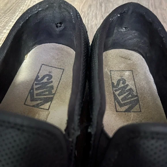 Vans® Asher Women's Perforated Slip-On Shoes - Picture 3 of 8